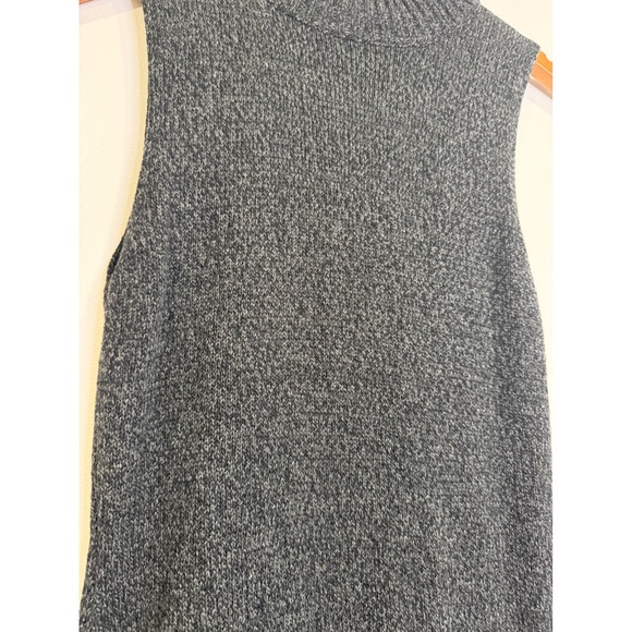 Womens Sweater Dress‎ Size Large Sleeveless Turtleneck Causal Chic Cozy Winter - Picture 2 of 7
